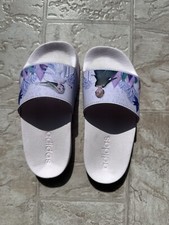 Adidas X Disney Adilette Frozen Elsa  Anna Sliders, Kids Size13