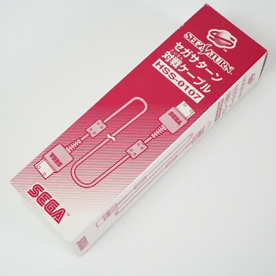 SEGA SATURN Taisen Cable VS Link Cable HSS-0107 w/ Box [MINT] | eBay
