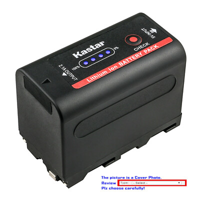 Kastar Battery Super Fast Charger for Sony NP-F780 & Sony CCD-TR3100 CCD-TR3200