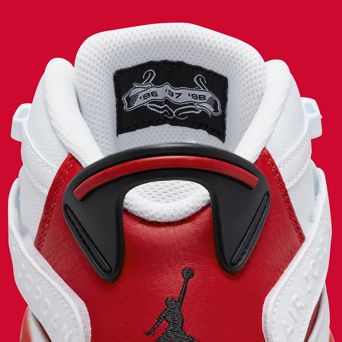 Nike Air Jordan 6 Rings Cherry White Black 322992 126 Men's