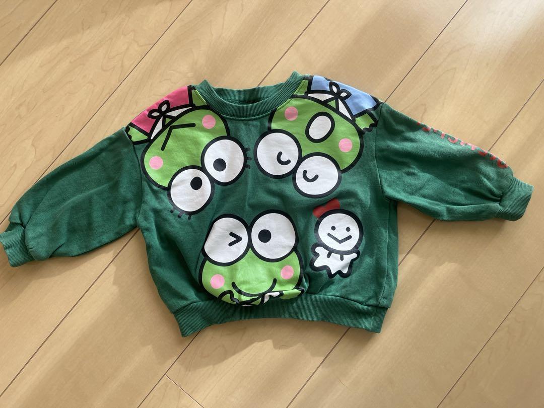 Futahta Keroppe Long Sleeve Trainer Green Size 100 (4Y) Used