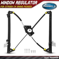 Window Regulator Front Passenger Side Without Motor for Citroen C4 Grand Picasso