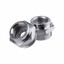 Chrome Dual Inlet Fuel Line For 4150 Carburetor - 5/8-18 Outlets, 3/8 Inlet, Steel 10 thumbnail image