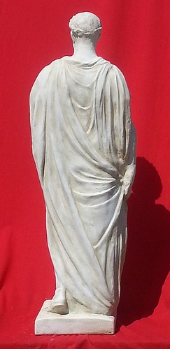 Estatua Obra de Arte Escultura Arte Decoración César Estilo Griego Italiano 1m Hecho en AU SYD - Imagen 6 de 7