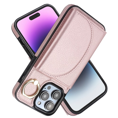 Fr iPhone 16 Pro Max 15 14 13 12 11 X 7 Wallet Folio Card Holder Ring Stand Case - Picture 8 of 50