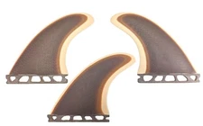 PACIFIC VIBRATIONS surfboard fins fits Futures base tri Performance G5  Medium