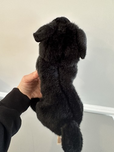Animal Alley Toys R Us Carlino Peluche Cane Cucciolo Nero Carlin Peluche Realistico - Foto 7 di 10