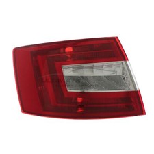 Skoda Octavia Rear Light 2013-2017 Hatchback Tail Lamp Lens Passenger Side