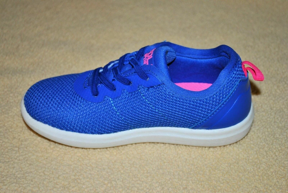 Tênis Polo Ralph Lauren Infantil Kasey Gore Azul Royal Slip-On - Tamanho 10 - Imagem 3 de 4