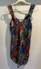 Inner Most intimates vintage Sears Paisley Nightgown/Cami Size Md. New With Tag