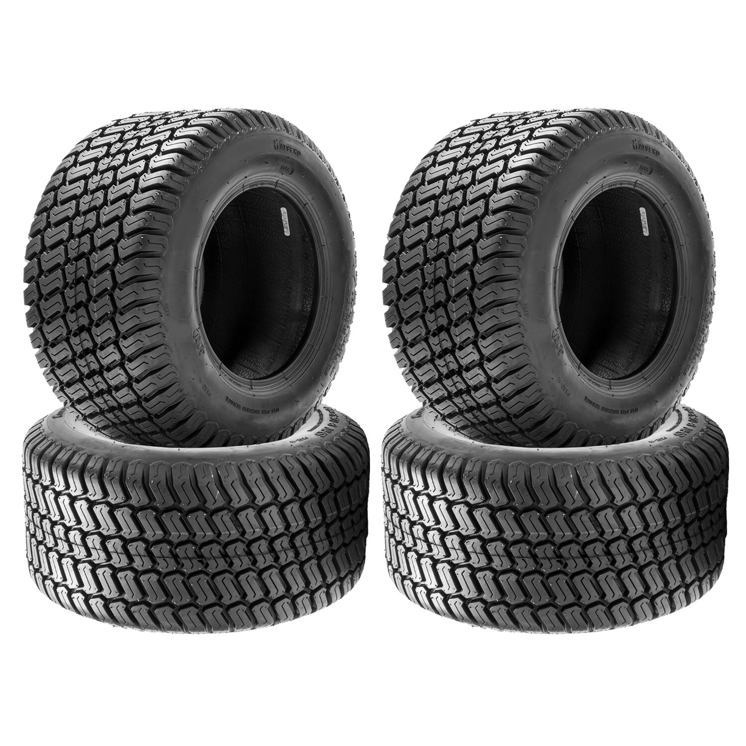 Set Of 4 20x10-8 Lawn Mower Tires 4Ply 20x10x8 Garden Tractor Tires 20x10.00-8