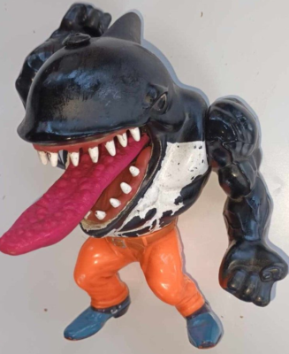 Vintage Street Sharks Moby Lick orca killer whale 1995 Mattel