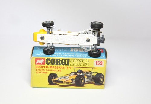 Corgi 159 Cooper Maserati F1 Racing Car In Original Box - Near Mint Vintage Lot1 - Picture 6 of 7