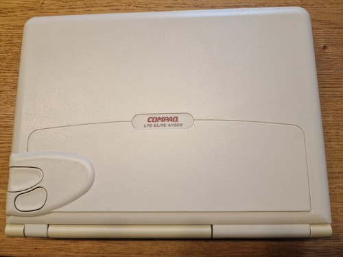 Compaq LTE Elite 4/75CX - Musseumsstück Notebook -Klassiker funktionstüchtig