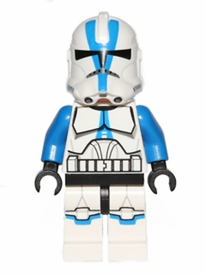Genuine Lego Star Wars Minifigure 501st Clone Trooper 75002 75004