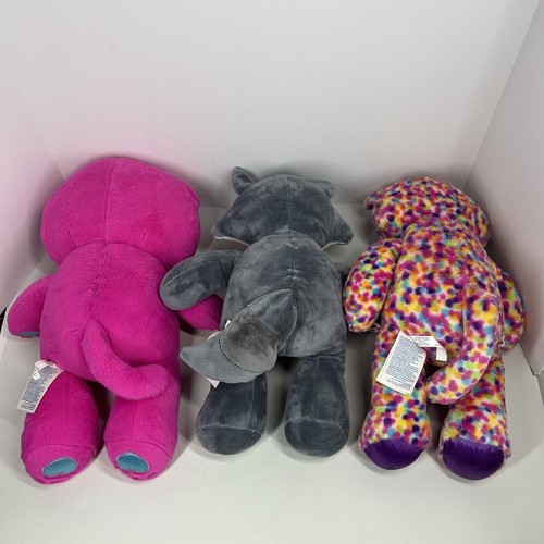 Build A Bear Great Wolf Lodge Oliver The Raccoon Catlynn Kabu Kitty Cat Rainbow - Imagen 2 de 10