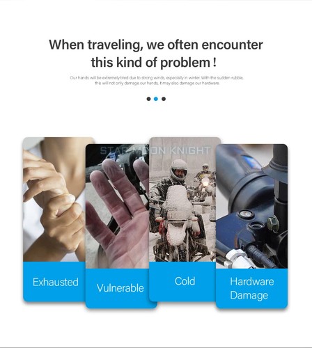 1-Paar Handschützer Schutz für Honda NC700 X NC750 X DCT NC750S 2012-2020 - Bild 9 von 22