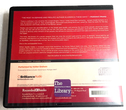 Dragonsworn Sherrilyn Kenyon Unabridged CD Audiobook - Picture 3 of 4