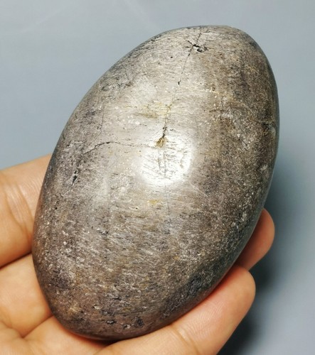 Polished dinosaur bone petrified agatized specimen Gem Stone Sphere Palm Healing - Picture 5 of 10