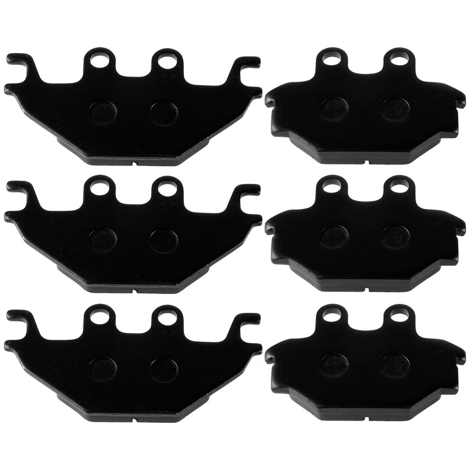 Pastillas de freno delanteras y traseras Caltric para Kawasaki KVF300 Brute Force 300 2012-2025 Foto 4 de 4