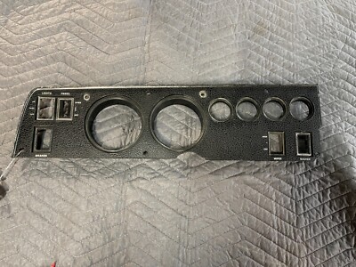 1970 charger rallye dash bezel very nice needs minor right corner fix b-body 70