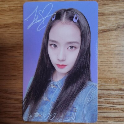 Jisoo Official Photocard with Game Coupon Not Used BlackPink The