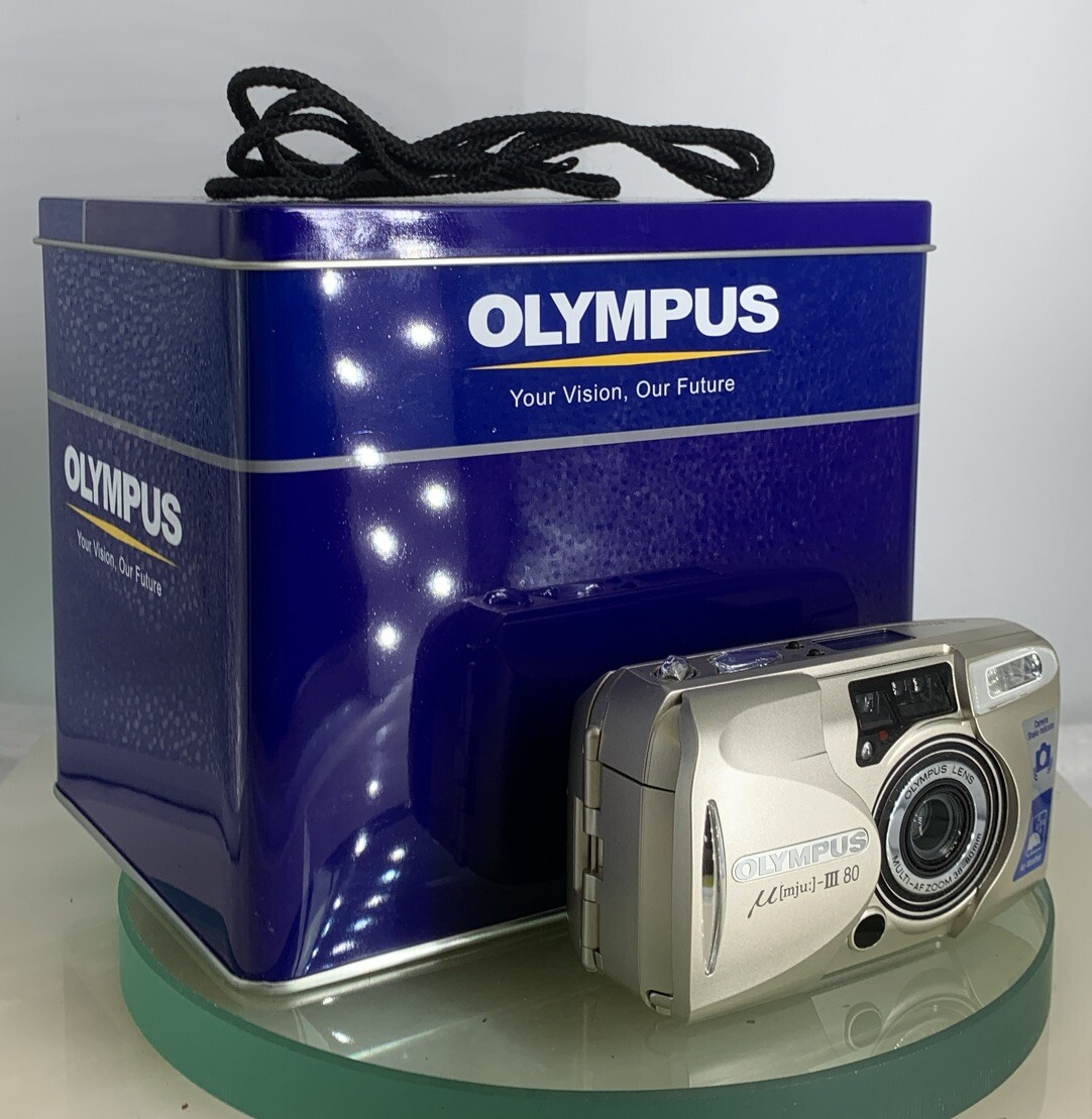 Olympus MJU III 80 Camera 35mm Film Point & Shoot Compact 38