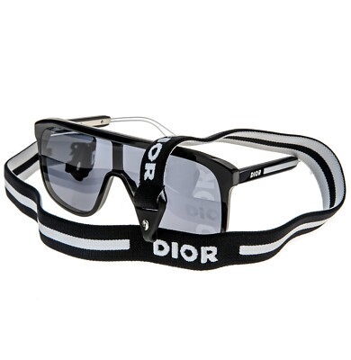 CHRISTIAN DIOR FAST Black Mask Removable Strap M1I  display picture 1