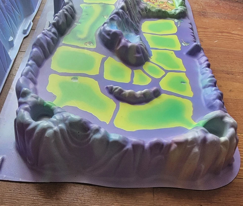 Tornado Rex Plastic Playing Surface 3-D Game Board 1991 Parker Brothers Ricambi - Immagine 4 di 4