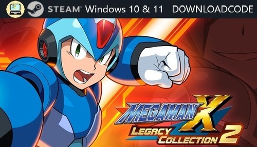 NEU PC Computer Spiel Mega Man X Legacy Collection 2 für Windows 10 11 STEAM Key - Bild 1 von 12