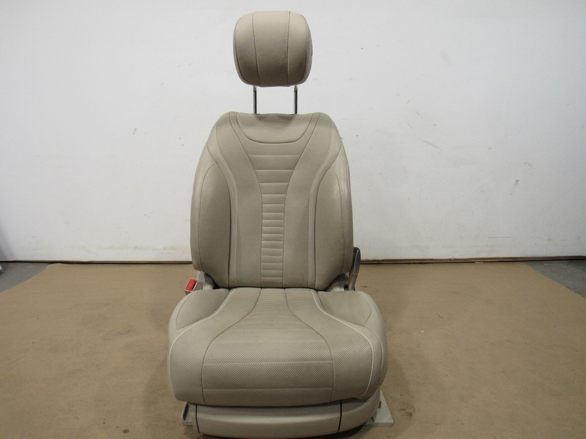 18-20 Mercedes S560 W222 2020 Front Left Driver Upper Lower Seat 