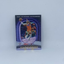 Shai Gilgeous-Alexander Thunder 2023 Panini Hoops 2023-24 Skyview Insert Card