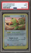 Pokemon Kecleon EX Sandstorm Reverse Holo Rare #18 PSA 9 Mint