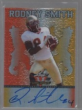 2013 Leaf Valiant Draft Orange #BARS2 Rodney Smith Auto 35/50