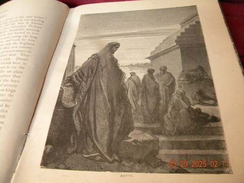 VINTAGE/ANTIQUE 1887 "BIBLE TALKS ABOUT BIBLE PICTURES - JENNY MERRILL/F. HARRIS - Picture 21 of 24