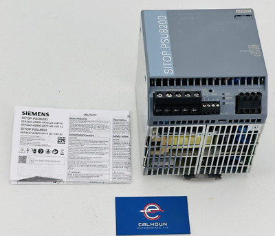 NEW, no box - Siemens 6EP3437-8SB00-0AY0 SITOP PSU8200 Power Supply DC24V/40A