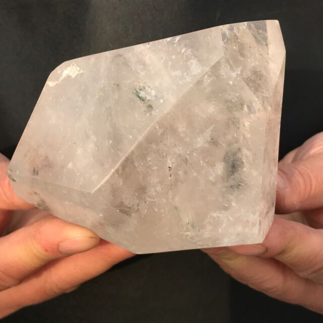 1.12LB Transparent naturally beautiful white quartz crystal sample CA397 1.12LB Transparent naturally beautiful white quartz crystal sample CA397