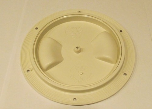 Viking Marine Boat BISQUE 5" Access Hatch Cover Twist Out Deck Plate SALE - Picture 5 of 5