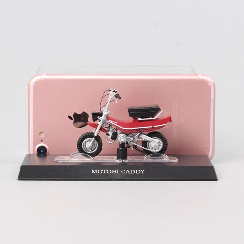 1/18 Scale Tiny Motobi Caddy Moped Diecast Motorcycle Model Toy Bike Red Atlas - Picture 4 of 12