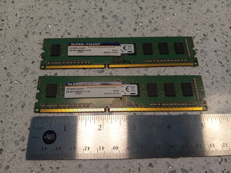 Super Talent W1600UX4GV (SSS D3 1600 4G (2X2G) KITS VALUE - Image 3 of 4