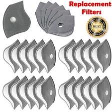 For Reusable Face Mask Sports Filter Air Purifying Activated Carbon Filters Lot