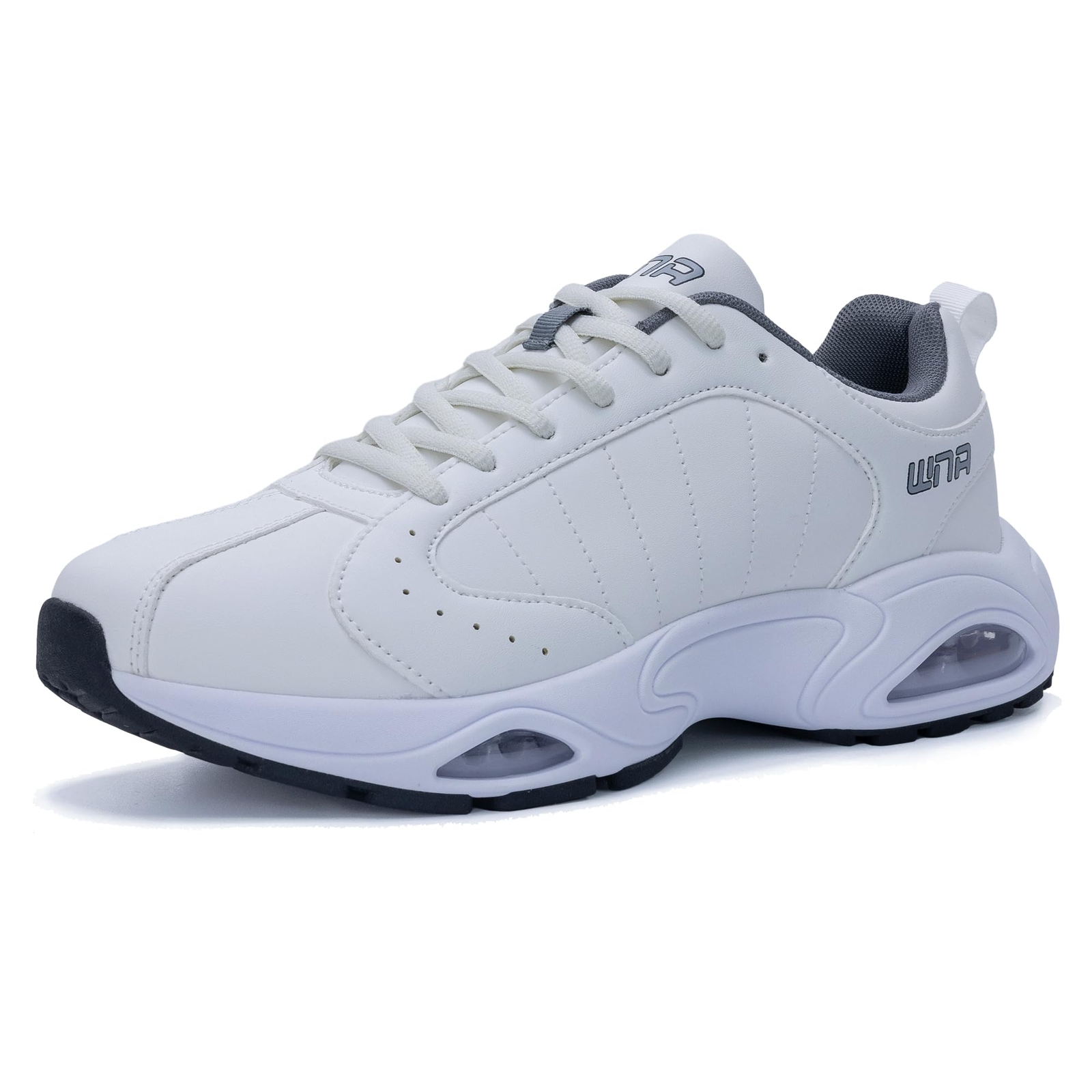 Mens Running Shoes Air Athletic Fashion Leather Sneakers Comfortable Non Slip...-image