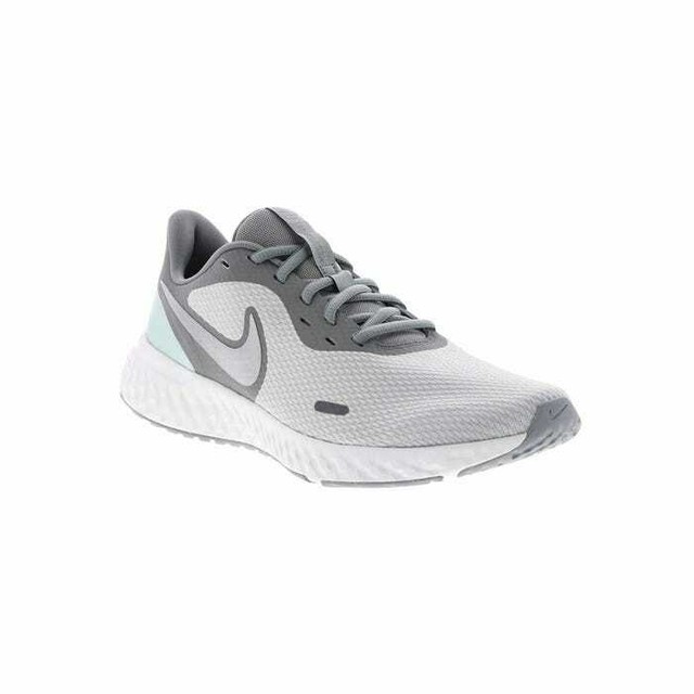 Nike Womens Grey u0026 Metallic Revolution 5 Running Shoes Trainers UK 6 for  sale online | eBay