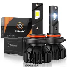 RIDROID 9005 HB3 LED Headlight Bulbs High/Low Beam White Super Bright Canbus