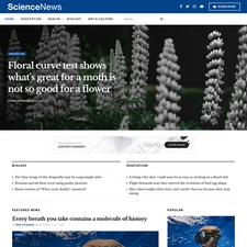 Science News Website Design with Free VPS Web Hosting and Installation