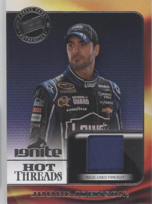 2013 Press Pass Ignite - Jimmie Johnson #HT-JJ - 1 of 1