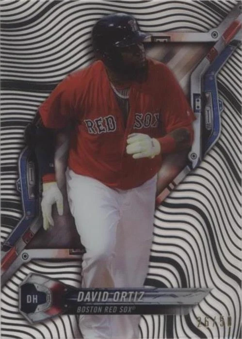 Pattern 1 Waves/Diagonals Black Rainbow Foil