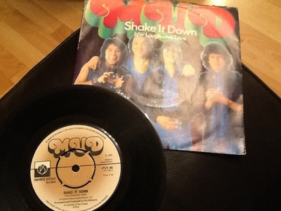 MUD . SHAKE IT DOWN / LAUGH , LIVE , LOVE / 1976 ORIGINAL . ( GLAM ROCKERS MUD )