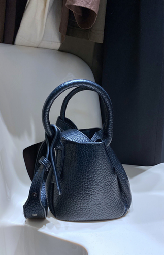 Damen Macaron Litschi Mini weiches Leder Tasche Freizeit eine Schulter Crossbody Bag - Bild 8 von 17