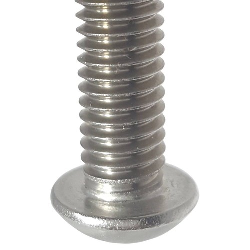 1/4-20 x 2-3/4" Button Socket Cap Screw Allen Hex Drive Stainless Steel Qty 50 - Picture 6 of 9